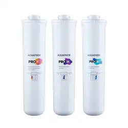 Комплект модулей сменных фильтрующих Аквафор Eco H Pro (Pro1, ProH, ProB) в Тольятти
