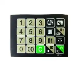 Пленка клавиатуpы 6•1 кн. (326FL) длинная MER326L015 в Тольятти