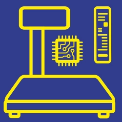 Программирование шаблона этикетки электронных весов с печатью термоэтикетки в Тольятти