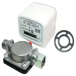 Счетчик газа Бетар СГБМ-1,6М 2026 года с накидной гайкой Счетчик газа Бетар СГБМ-1,6М 2026 года с накидной гайкой в Тольятти