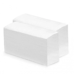 Полотенца бумажные MERIDA отдельные белые V-ТОР ВР1402 (4000 шт.) в Тольятти