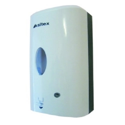 Дозатор жидкого мыла автоматический Ksitex ASD-7960W белый пластик 1.2л. в Тольятти