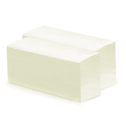 Полотенца бумажные листовые 1-слойные белые MERIDA (20 пачек*250 листов ВР1301) в Тольятти