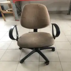 Кресло оператора бежевое ткань Б/У в Тольятти