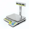 Весы электронные Штрих-М Штрих-СЛИМ Т300 15-2.5 ДП6.3 РА POSRS23 до 15 кг LED, d 2/5г