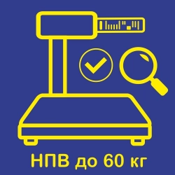 Предъявление весов с печатью термоэтикетки с НВП до 60 кг на государственную поверку в Тольятти