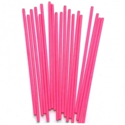 Палочки пластиковые для сахарной ваты розовые (100 шт) в Тольятти