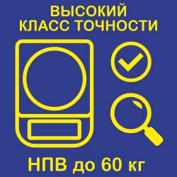 Предъявление лабораторных весов с НПВ от 1 кг до 60 кг на государственную поверку (высокий КТ) в Тольятти